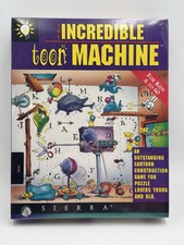 Vintage THE INCREDIBLE TOON MACHINE NEW SEALED IN BOX Windows 3.1 GAME 1994 RARE picture