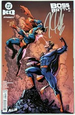 DC KO Boss Battle #1 - Signed by Josh Williamson w/COA - Superman vs Homelander picture
