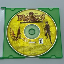 Majesty Gold Edition PC CD ROM Strategy Game 2002 INFOGRAMES Tested Disc Only picture