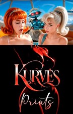 JANE & JUDY COSPLAY  | VIRGIN NOTI | SINGLE COVER PRINT | KURVES COMICS picture