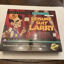 Leisure Suit Larry Collection Series PC CD-ROM 1 2 3 4 5 6 & Official Book Boxed picture
