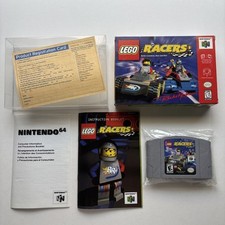 Lego Racers Nintendo 64 N64 Rocket Racer CIB Complete Tested Authentic Box Reg picture