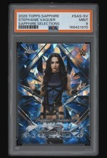 Topps 2026 Sapphire WWE Sapphire Selections Stephanie Vaquer SAS-SV PSA 9 picture