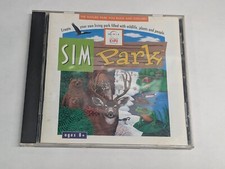 Sim Park Maxis Kids 1998 PC Game CD ROM Create park with wildlife and people picture