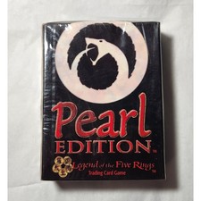Legends Of The Five Rings Naga Clan Stronghold Starter Set Pearl Ed. 1999 New picture