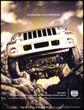 2003 Jeep Liberty Original Advertisement Print Car Art Ad J192 picture