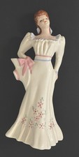 rare Florence Ward marked 9” FLORENCE FIGURES Young Lady Bud Vase picture