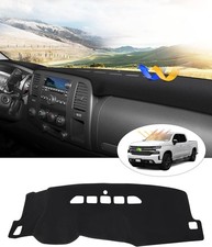 Suede Dash Cover for 2007 2013 Chevy Silverado GMC Sierra 1500 2500HD 3500HD picture