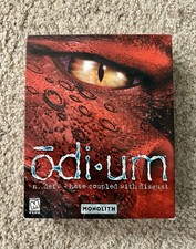 Odium Gorky 17 Vintage IBM PC Windows Big Box Game Monolith Missing Manual picture