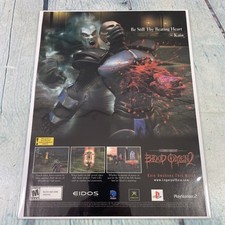 2002 Blood Omen 2 Video Game Vintage Print Ad/Poster Promo Art Magazine Page picture