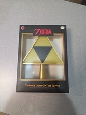 Triforce Light Up Christmas Tree Topper Nintendo The Legend of Zelda NEW SEALED picture