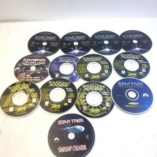 Star Trek Lot 6 PC CDROM Mac Games Show Starship Academy Lost Chair Encyclopedia picture