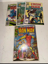 Marvel Iron Man Comic Lot (4) Invincible Iron Man #30 #163 Iron man #175 #204 picture
