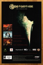 2005 Constantine PS2 Xbox Print Ad/Poster Official Keanu Reeves Video Game Art picture