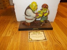 RARE SHREK FOREVER AFTER Crew Gift Statue with Fiona, Warren Stratford NMIB picture