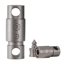 KA50 Titanium Quick Release Keychain with Lock Swivel Key Clip with Box picture