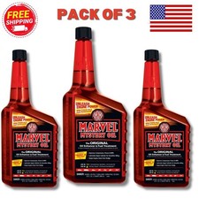 New Marvel Mystery Oil - Oil Enhancer and Fuel Treatment, 32 Oz. 3 Pack picture