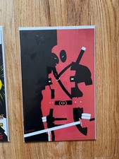 Deadpool Black White & Blood #1 Two-Tone Scarface Homage Exclusive Variant NM picture