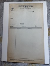 ORIGINAL EARLY 1900s GENERAL ELECTION CO. BLANK IMVOICE BOOKLET - CLEVELAND OH picture