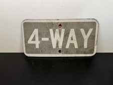 Street Sign 4-Way 6