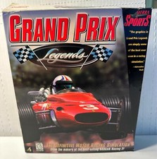 Grand Prix Legends (PC, 1998) Big Box Sierra Sports Complete Software / Manuals picture
