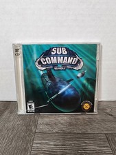 Sub Command Seawolf CD Rom PC Computer Game US Naval Institute 1873 EA Games picture