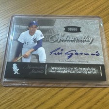 2007 UD PREMIER Luis Aparicio Autograph Card picture
