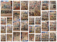 A Lot Of Vintage Comic Book Loose Pages Artwork picture