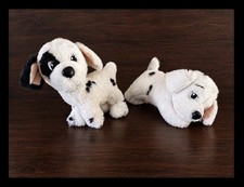 Disney’s 101 Dalmatians Plush Lot Of 2 Patch & Rolly Mattel 1991 Vintage Toys picture