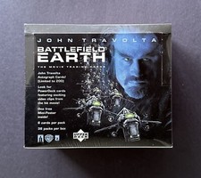 2000 Upper Deck Battlefield Earth Wax Box Sealed 36 Packs John Travolta picture
