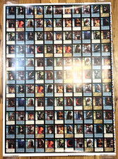 Vintage WOTC Xena Warrior Princess Trading Card Game Uncut Card Sheet picture