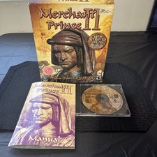 Merchant Prince 2 II PC Game Big Box Turn Based Strategy 2001 Talonsoft CD ROM picture