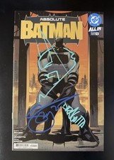 Absolute Batman REMARKED #1A 1st print  2x Signed  Snyder And Dragotta w/COA picture