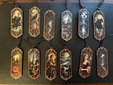 Legend of Sleepy Hollow Set of 12 Halloween / Christmas Ornaments Handmade picture
