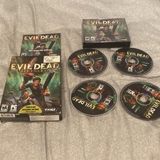 Evil Dead Regeneration Complete w Manual 4 Discs Complete CIB PC Small Box 2005 picture