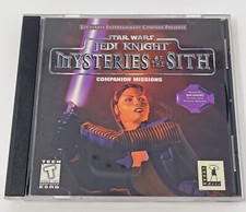 Star Wars Jedi Knight Mysteries of the Sith Win95 PC CD-ROM Game Used Works picture
