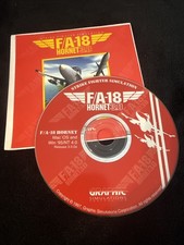 F/A-18 HORNET 3.0 STRIKE FIGHTER SIMULATION 1997 PC Game Macintosh Graphic Sim picture
