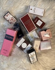 Mixed Brands Designer Perfume Miniatures w/ Boxes Dior J’adore Prada YSL picture