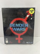 Rare Sealed 1996  New GENDER WARS Big Box PC Computer Game picture