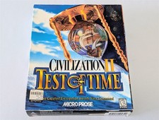 Civilization II: Test of Time PC Big Box Game - Factory Sealed Sid Meier picture