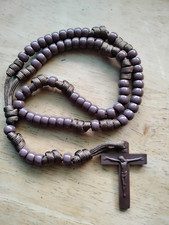 Brown Paracord Rosary Beads 2