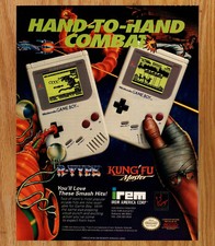IREM R-Type Kung-fu Adventure Gameboy Nintendo -Video Game Print Ads Poster 1991 picture