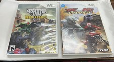 MX vs. ATV Untamed and Monster Jam Urban Assault Nintendo Wii Games picture