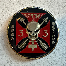 1st SFG(A) ODA-133 FTW C/1-1 Special Forces Group Airborne Challenge Coin picture
