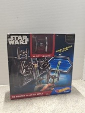 Hot Wheels Star Wars The Force Awakens Tie Fighter Blast Out Battle Play Set picture