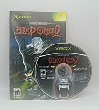 Blood Omen 2 OG XBOX The Legacy Of Kain Disc, Manual, Reg card Working picture