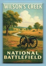 WILSONS CREEK NATIONAL BATTLEFIELD *2X3 FRIDGE MAGNET* CIVIL WAR MISSOURI ARMY picture