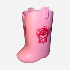 Valfre Artist Western Cowgirl Pink Boot Planter Limited Edition picture