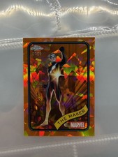 2025 Topps Chrome Marvel The Maker #74 Orange /25 Sapphire picture