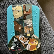 2025 Disney Lady & Tramp 70th Anniversary Mystery Box Bone - COMPLETE 10 PIN SET picture